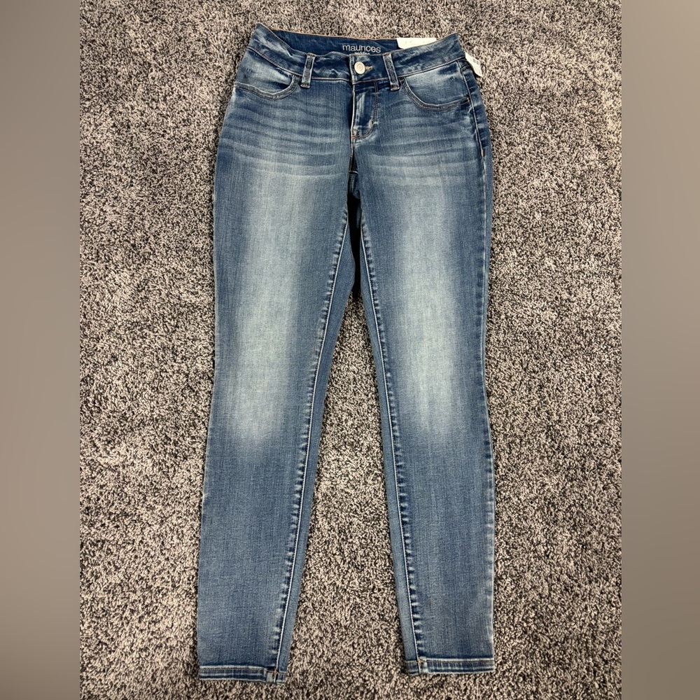 Maurices Classic Indigo Straight Leg Jeans